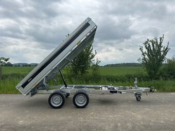 Hydraulicky sklopný přívěsný vozík, el. ovládání - 2