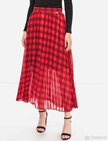 Maxi károvaná sukně Guess - 2