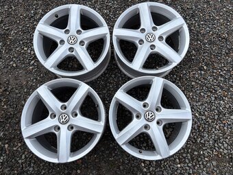 Alu original sada disku VW Aspen 5x130 7,5J ET50 - 2
