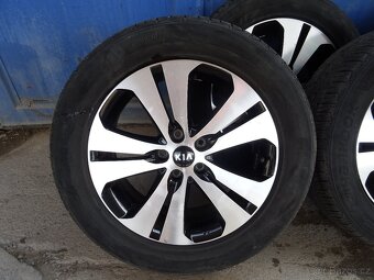 18" Orig. alu sada Kia Sportage 5x114,3 235/55R18 - 2