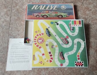 Retro hra / rallye - toga. - 2