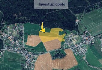Prodej pozemků v územní rezervě v k.ú. Kozičín a Lazec - 2