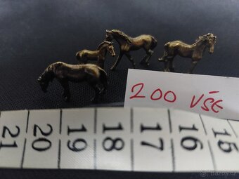Kovové miniatury, figurky zvířat - 2