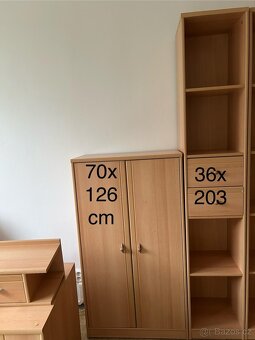 Obývací stěna set skříní - 2