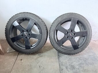 4x ALU DEZENT 17” + nově zimní gumy 225/45 r17 Vw,Škoda - 2