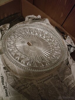 Skleněné misky,tácy - 2