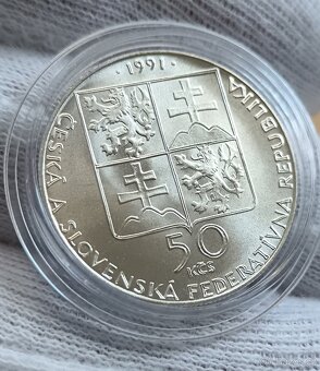 AG pamětní mince Československa 50kčs Města BK provedení - 2