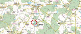 Prodej lesa Borovany 1,3225ha - 2