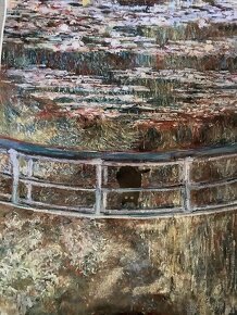 Claude Monet - dvě reprodukce na plátně - 2