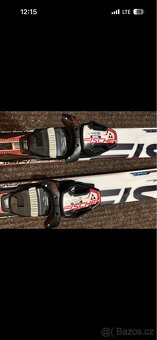 Lyze Fisher Progressor 900,Lyzaky Nordica 44EUR,Leki hulky - 2