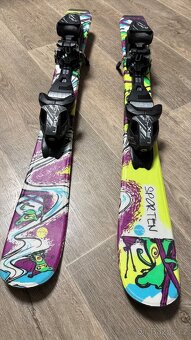 Lyže Sporten 80cm + lyžáky HEAD  vel. 18 / 18.5 - 2