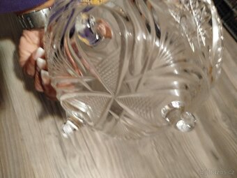 Starožitná broušená Mísa - 2