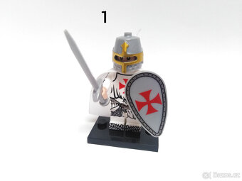 Minifigurky rytíři (1), typ Lego - 2