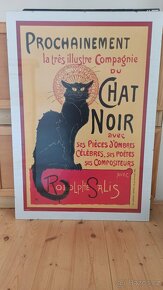Ikonický plakát  TOURMÉE DE CHAT NOIR - 2