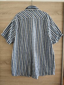 Světle modrá košile s krátkým rukávem - 2