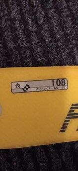 Lyže 108cm TECHNO - 2