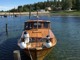 Dřevěná norská loď - Tresfjord - 2