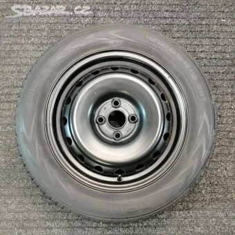Zimní sada 4x100,6Jx15",ET47-Pneu Nokia 185/65R/15 - 2