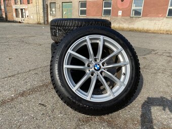 Originální alu kola BMW 5x112 r17, pneu 225/50 r17 - 2
