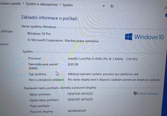 Herní PC-i5 4590 3,30Ghz/RAM 8GB/GTX 750Ti 4GB/SSD 240GB/HDD - 2