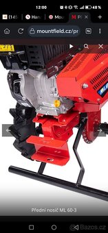 Koupím přední nosič nářadí (závěs) na kultivátor Mountfield - 2