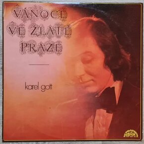 Karel Gott – Vánoce Ve Zlaté Praze 1980 VG-, VYPRANÁ Vinyl ( - 2