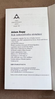 Rok nekonečného strádání (Adam Rapp) - 2
