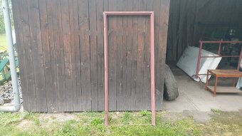Ocelová zárubeň 80cm levá - 2