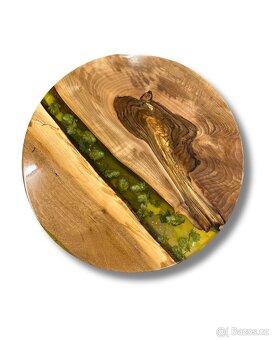 Epoxidový stůl ořech - Chmel - 2