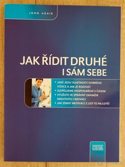 Kniha Jak řídit druhé i sám sebe od Johna Adaira - 2