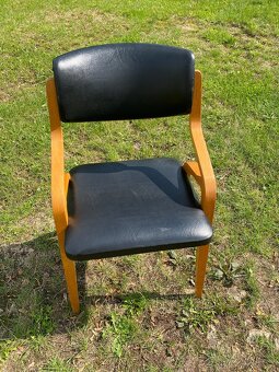 židle retro nábytek sedací křesílko židle volák stará židle - 2