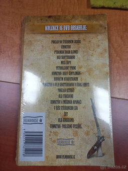 DVD kolekce 16 filmů Hrdinové románů K. Maye - nové - 2