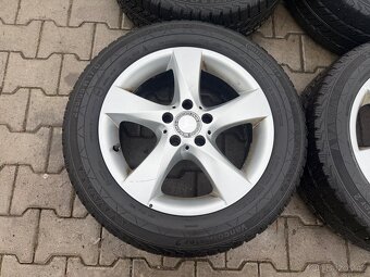4x al kola 5x112 17 + pneu zimní 225/55 R17C - 2