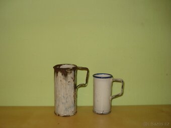 Staré smaltované odměrky - 2