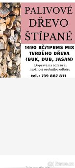 Palivové dřevo štípané - 2