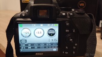 Zrcadlovka NIKON D3500 + 18-55mm AF - 2