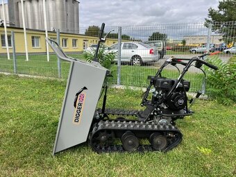 dumper, pásový dumper, stavební kolečko, železný kůň - 2