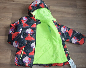 Módní šusťáková dívčí bunda, kabátek vel.128 NOVÁ - 2
