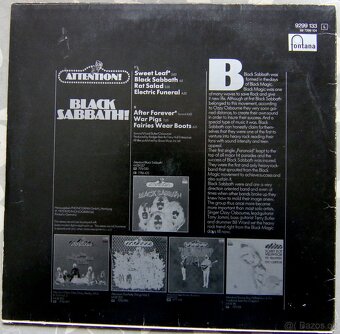 LP deska - Black Sabbath - Attention Vol. 2 - 2