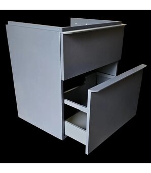 Geberit Smyle Square skříňka šedá matná 60 cm - 2