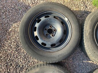 Sada kol 5x100 R15 vč. pneu 195/65 R15 - 2