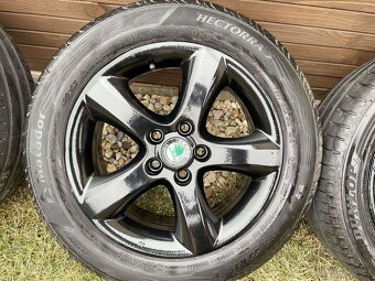Orig. Alu disky 15 5x100 Fabia Roomster , leon ,Ibiza ,octa - 2