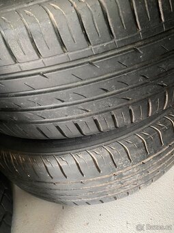 Plechové disky 15” 5x100 a letní pneu 185/60/R15 - 2