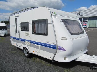 Prodám karavan Hobby 400 SF,model 2008 + mover, klima, stan. - 2