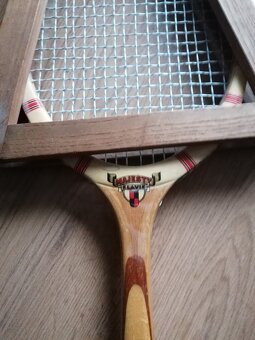 dřevěné tenisové rakety - 2