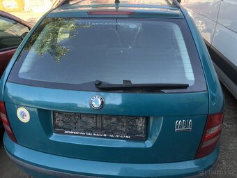 skoda Fabie 1 , zelená barva , náhradní dily - 2