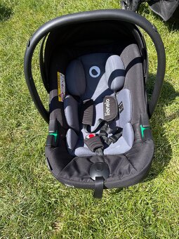 Kočárek Lionelo MERI TOUR 3v1 se základnou isofix - 2