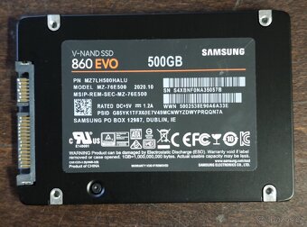 2 x Samsung 860 EVO 500Gb - 2