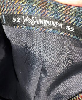 Luxusní vintažni sako zn Yves Saint Laurent - 2