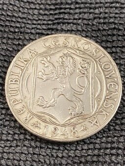 Stříbrná sběratelská mince 500/1000 14g 1948 - 2